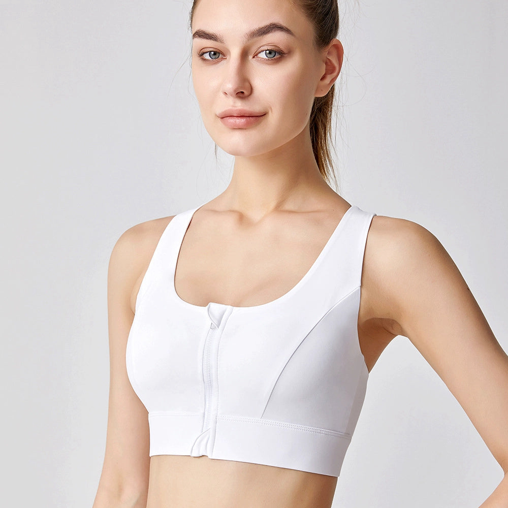 Intimates Wrap Front Zipper Bra - Icy queens