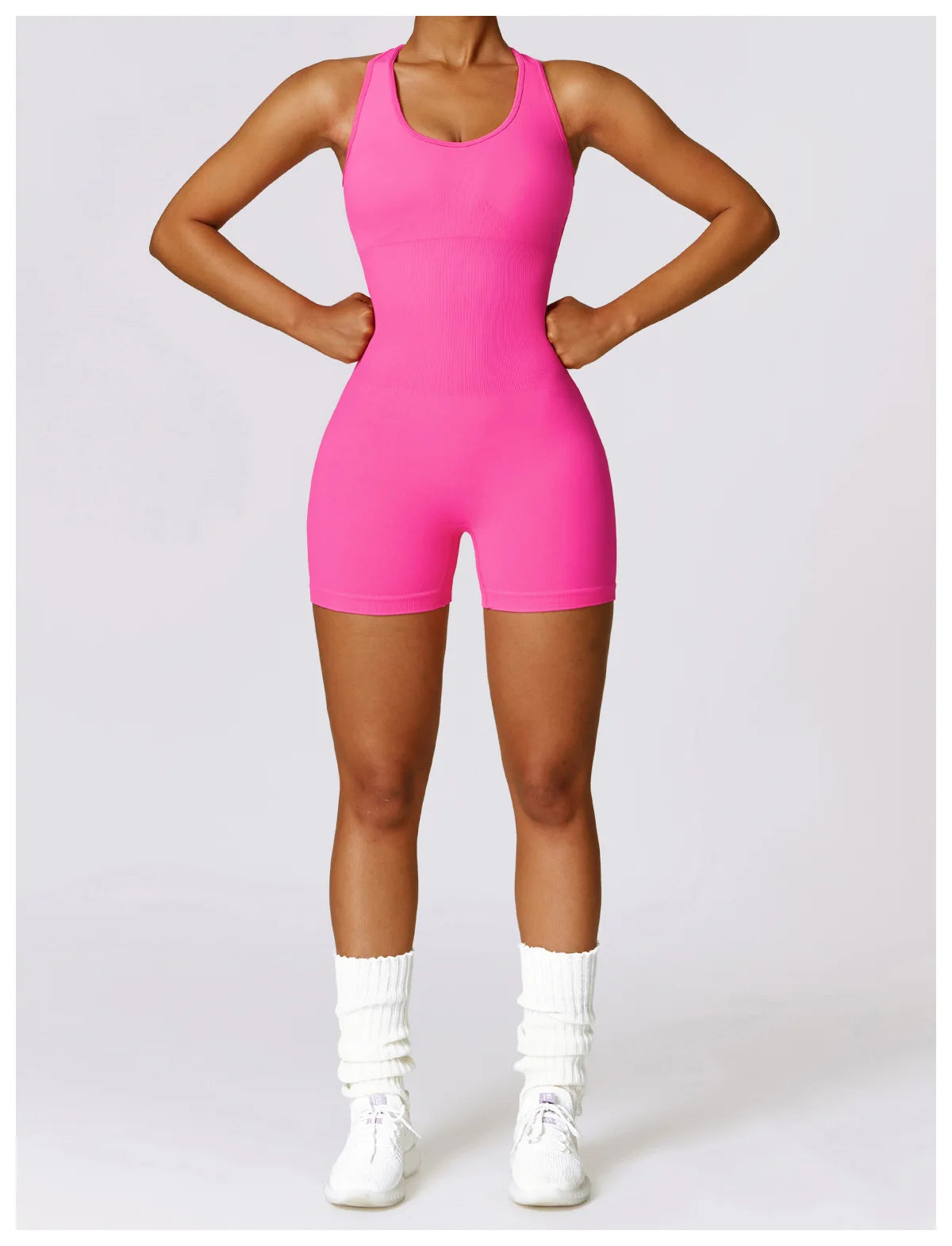Diva® Yoga U-Neck Bodysuit - Icy queens