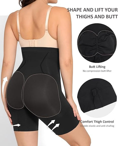 Firm Stomach Control High Waist  Shorts