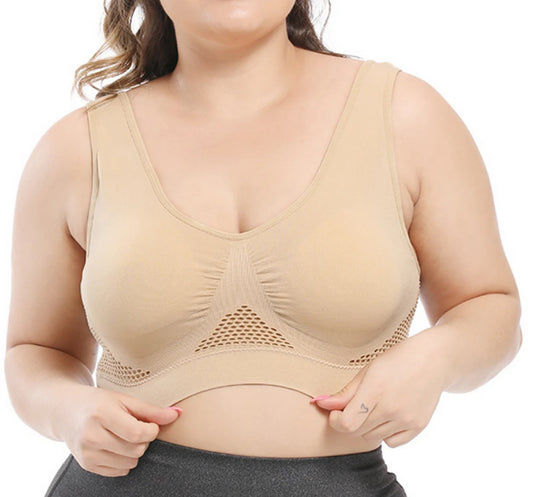 Diva® Breathable Plus Size Sports Bra