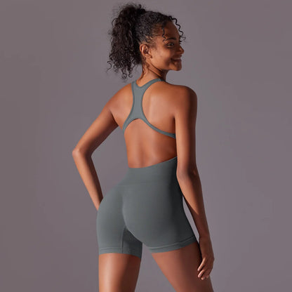 Diva® Curve Back Seamless Yoga Jumpsuit