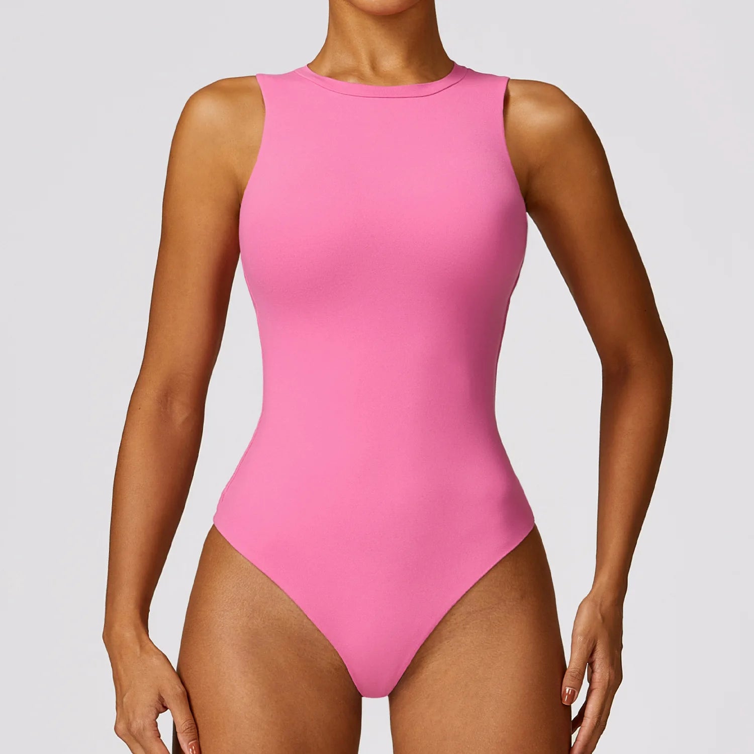 Diva® Curved High-Neck Bodysuit - Icy queens