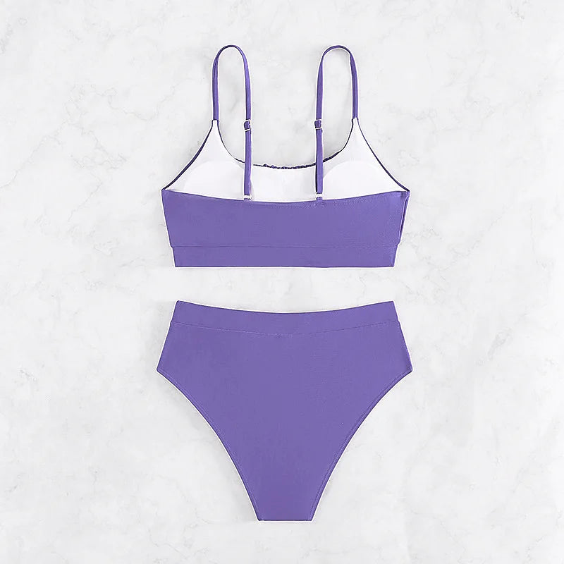 Diva® High Waist Swimwear - Icy queens