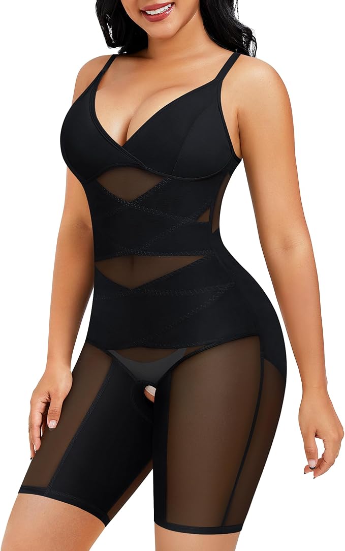 Diva® Open Bust Compression Tummy Body shapers - Icy queens