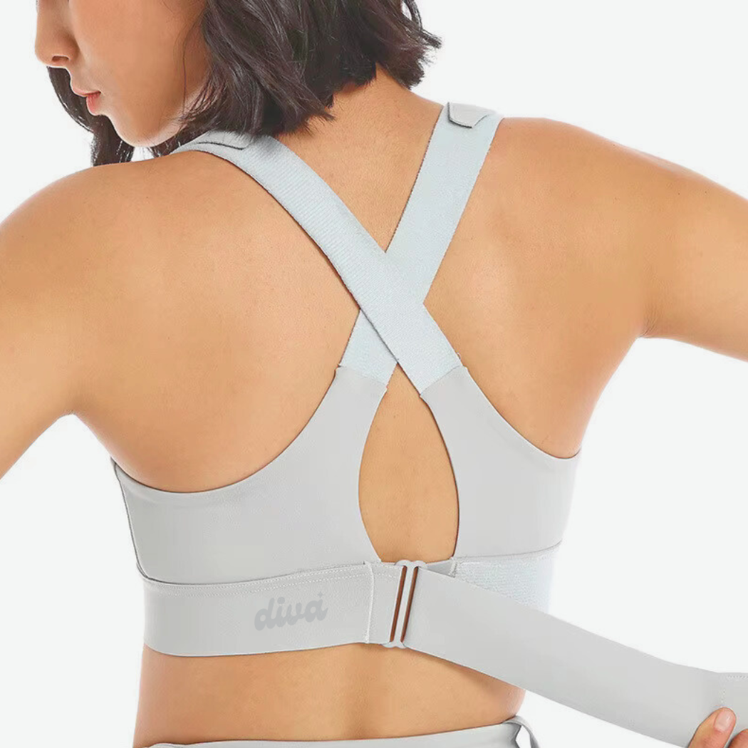 Diva® Confidence Curve Sports Bra - Icy queens