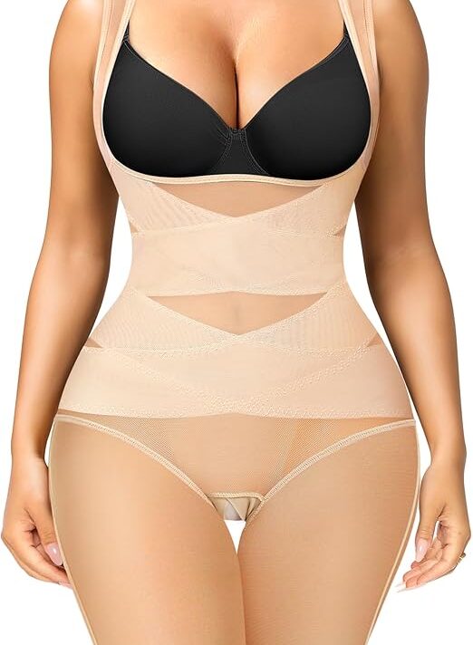 Diva® Open Bust Compression Tummy Body shapers - Icy queens