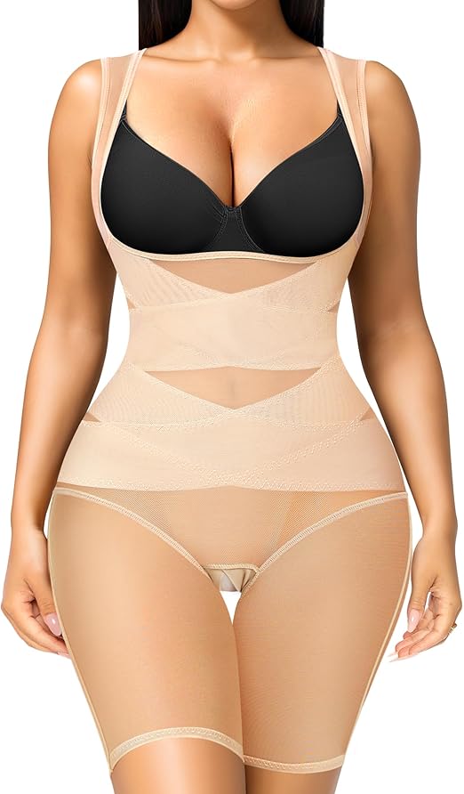 Diva® Open Bust Compression Tummy Body shapers - Icy queens